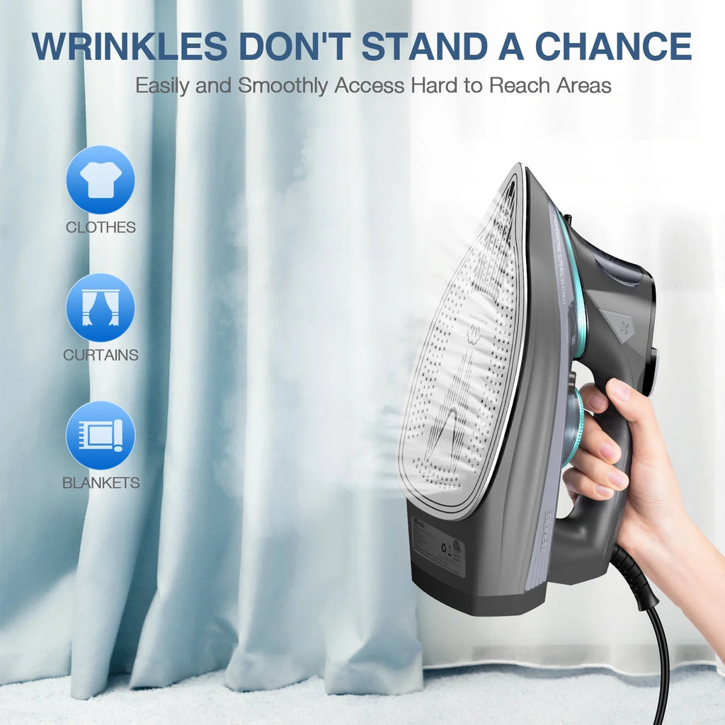 1700W Digital Steam Iron with LCD Display P84862