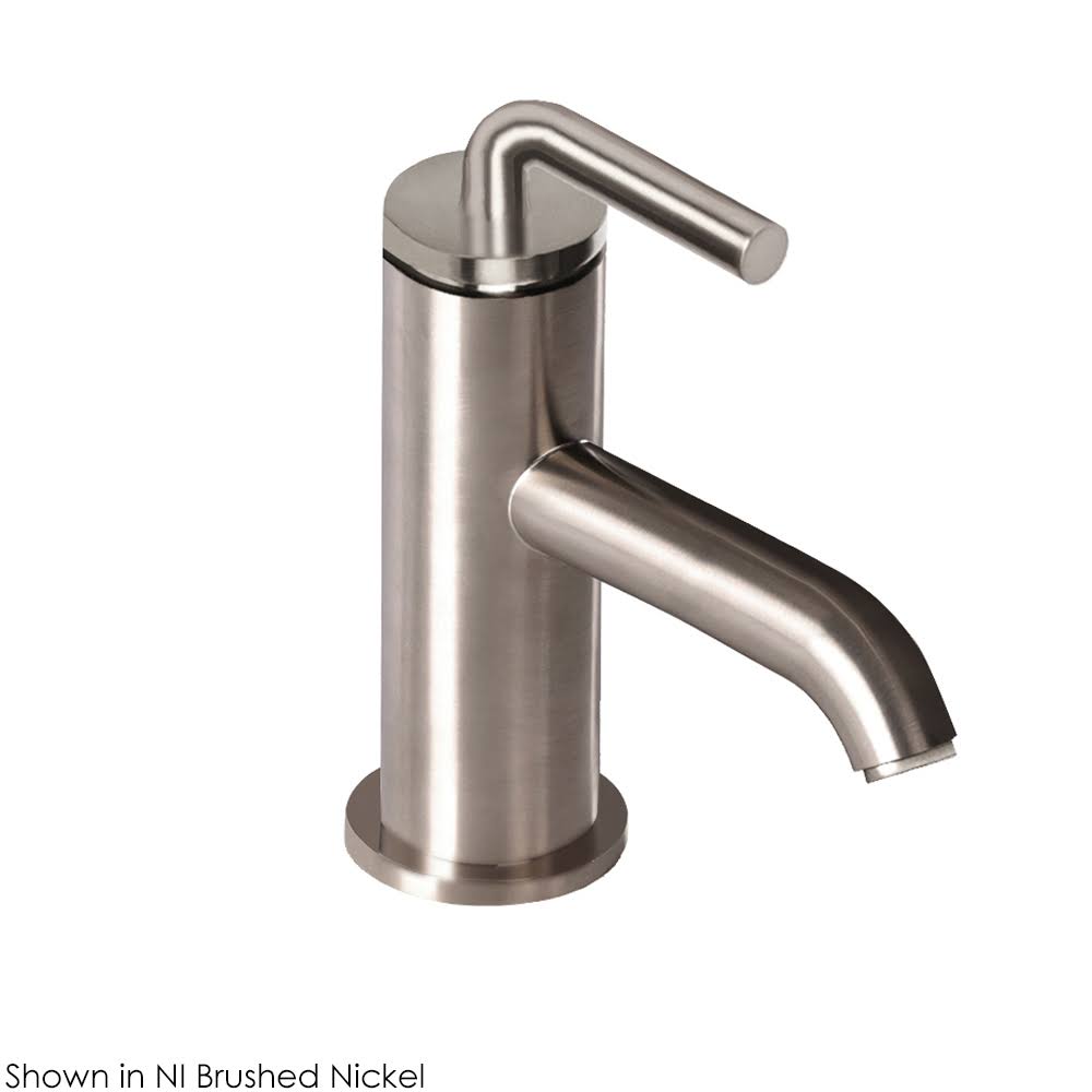 Brushed Nickel Single Hole Bathroom Faucet with Drain Assembly E519442