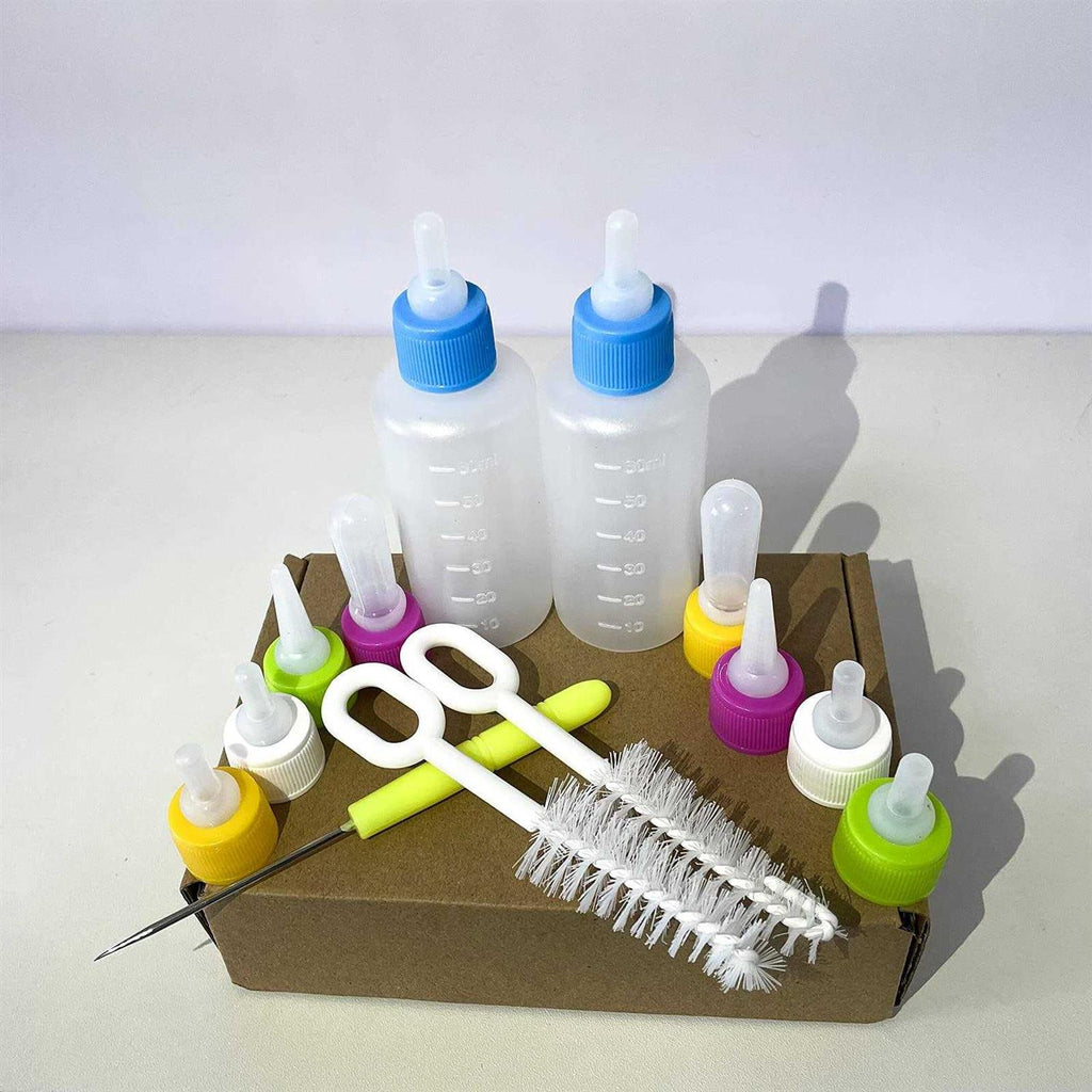 Pet Bottle Kit Squeeze Liquid Bottle Replaceable Silicone Teat D96752