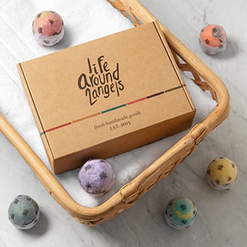 12 Bath Bombs Gift Set Shea & Coco Butter Handmade Z961161