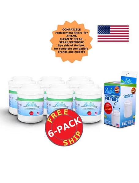 6 Pack Water and Ice Filter R3586