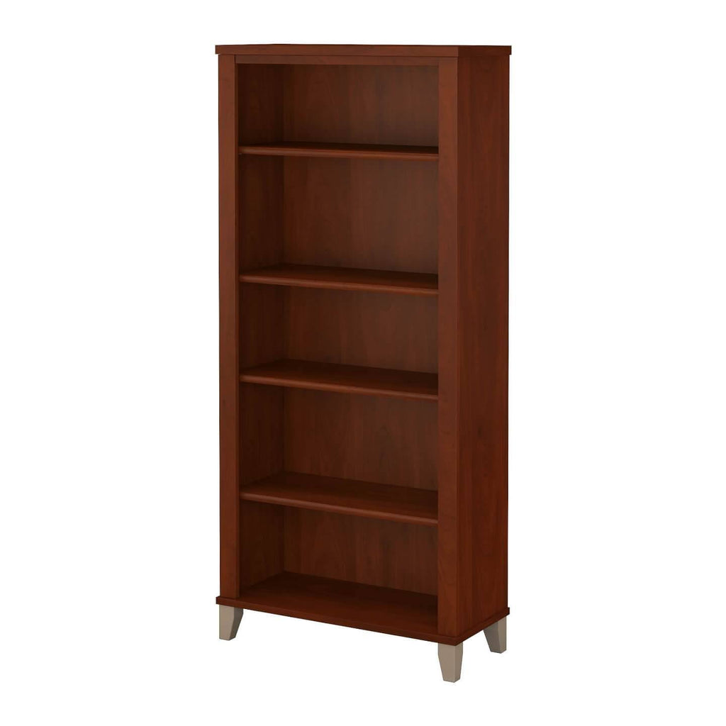 White 5 Shelf Bookcase E85638