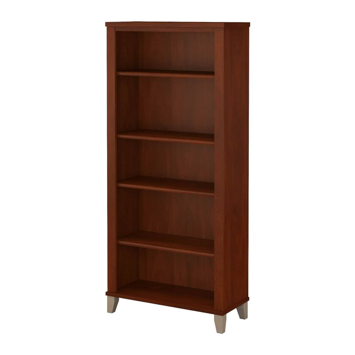 White 5 Shelf Bookcase E85638
