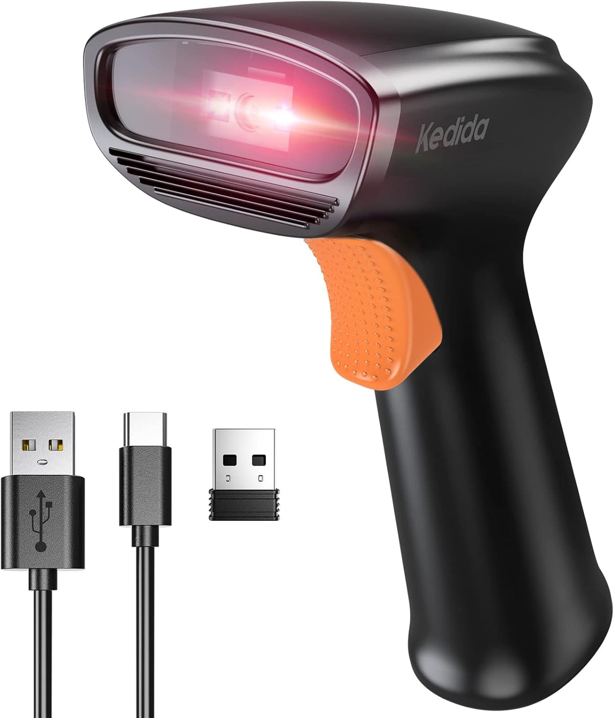 2D Wireless Barcode Scanner with Charging Cradle, Pack of 2 S8740
