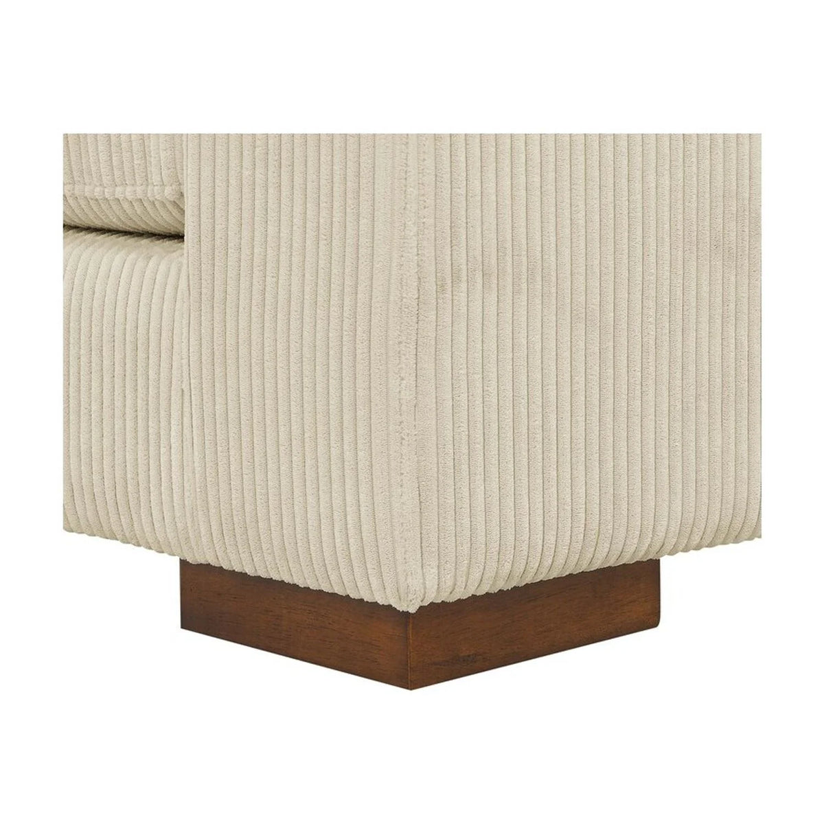 90'' Cordurpy Upholstered Sofa B910902
