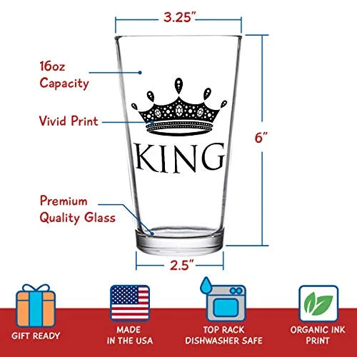 Beer and Wine Glass Gift Set of 2 Y197229