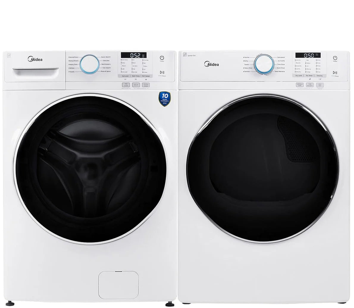 5.2 cu ft Front Washer and 8.0 cu ft Electric Dryer B5868