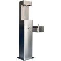 Outdoor Drinking Fountain with Bottle Filler Stainless Steel K7816