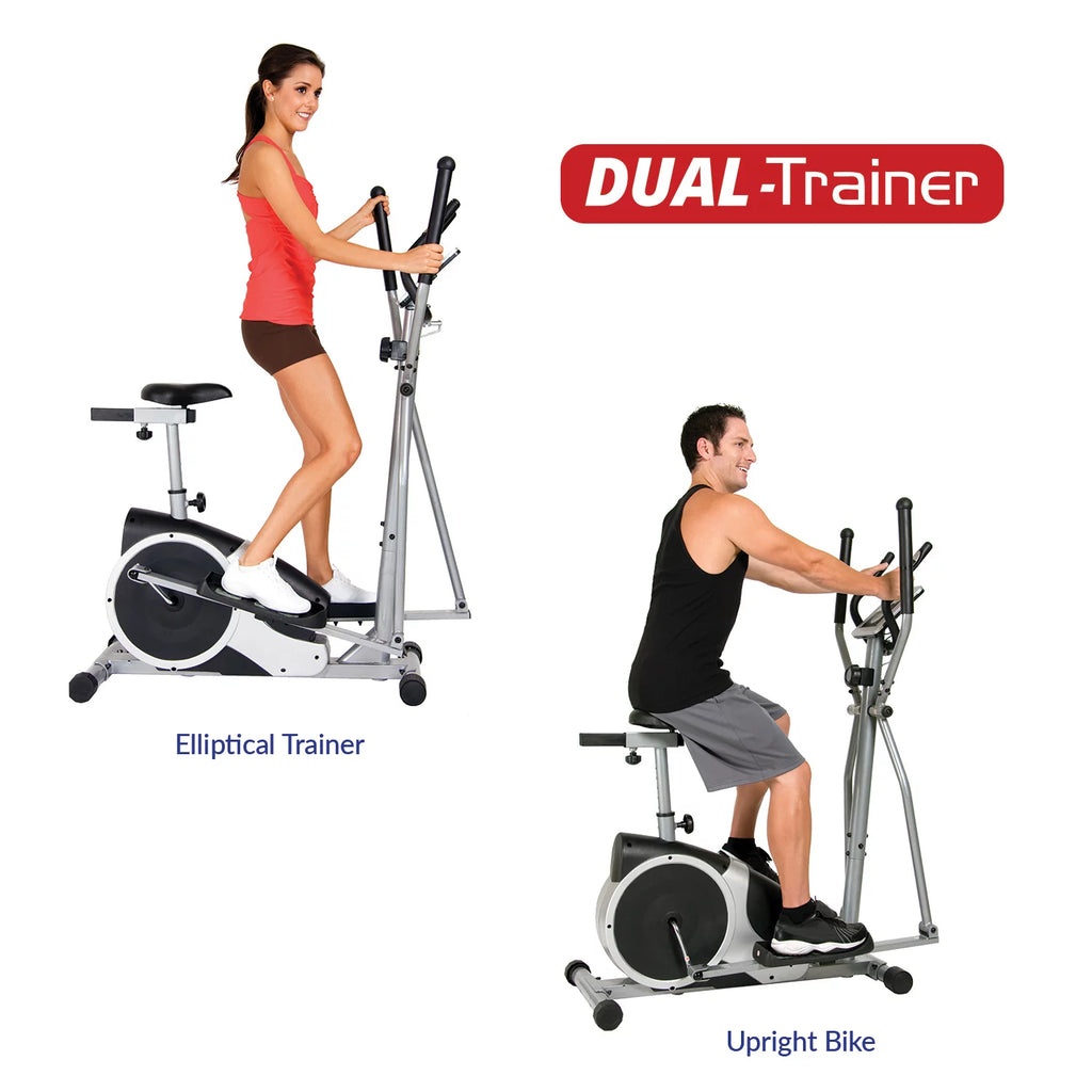 Cardio Dual Trainer, 12.5 Stride, Max. Wt 250 lbs P9554