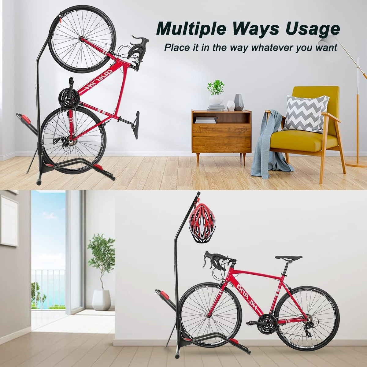 Vertical Bike Rack Stand Pack of 2 M839