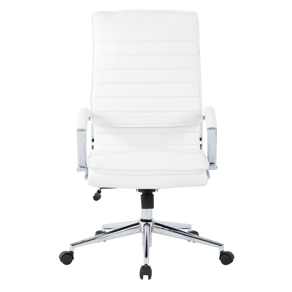 White Faux Leather High Back Manager's Chair B921