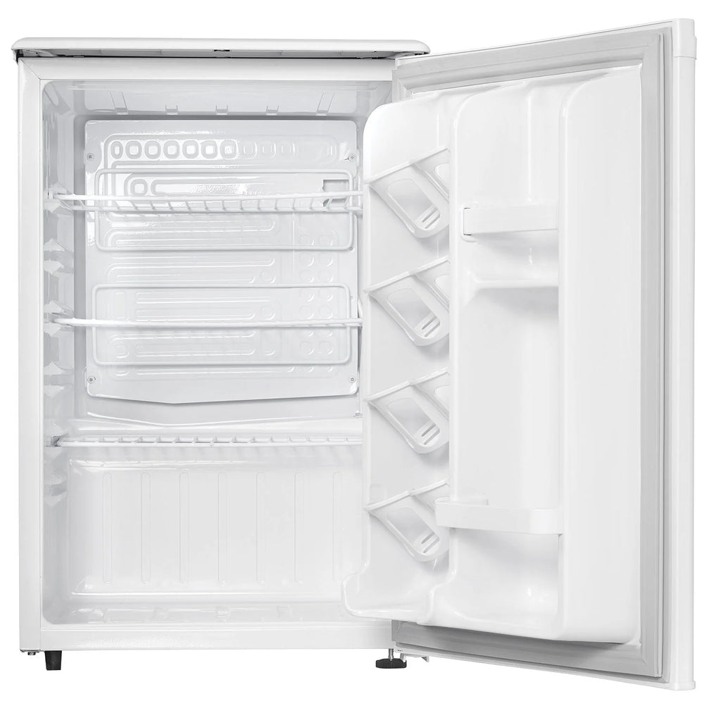White 2.6 cu.ft Compact All-Refrigerator F8090