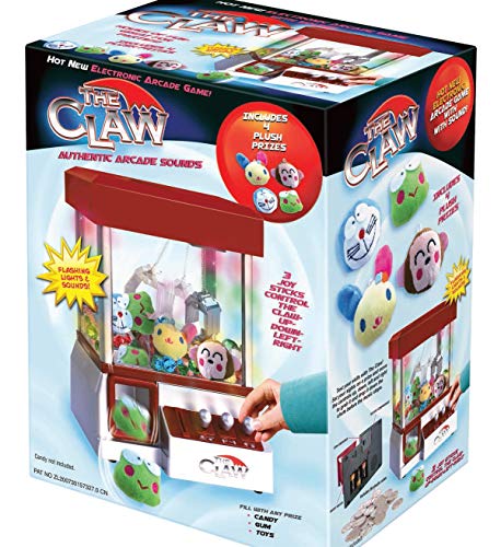 Electronic Claw Toy Grabber Machine with 4 Animal Plush S702