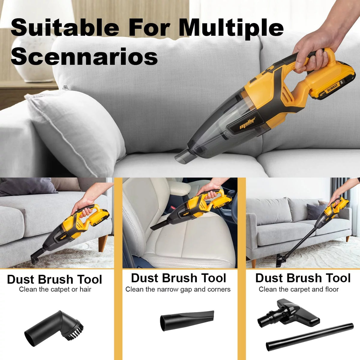 Cordless Handheld Vacuum Cleaner L368