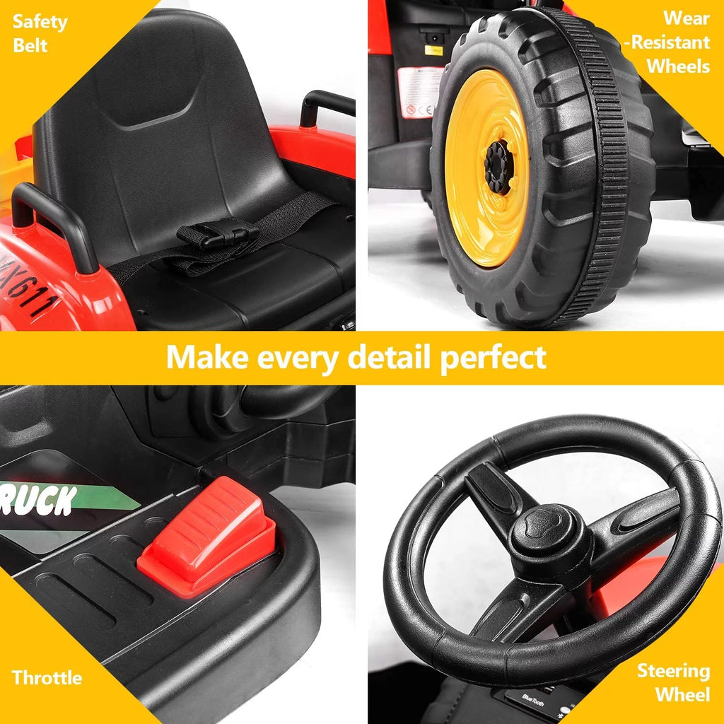 12V 7Ah Kids Electric Tractor with Remote Control L940