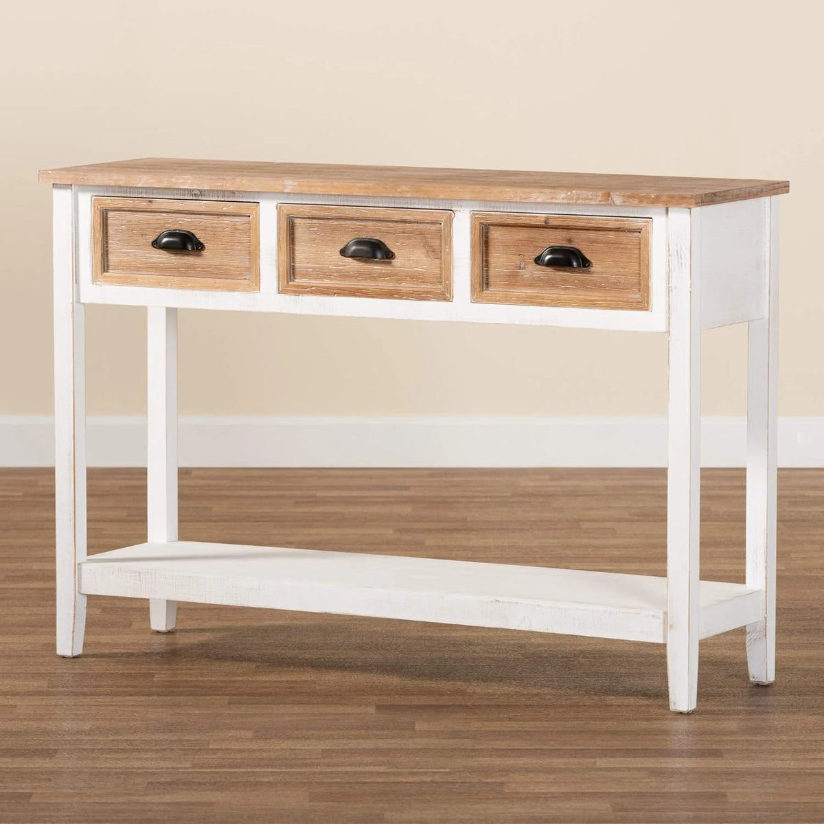 White Oak Console Tables N250