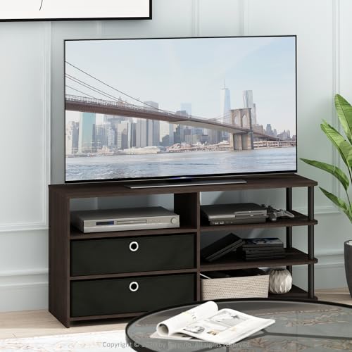 Espresso Black TV Entertainment Center E3223