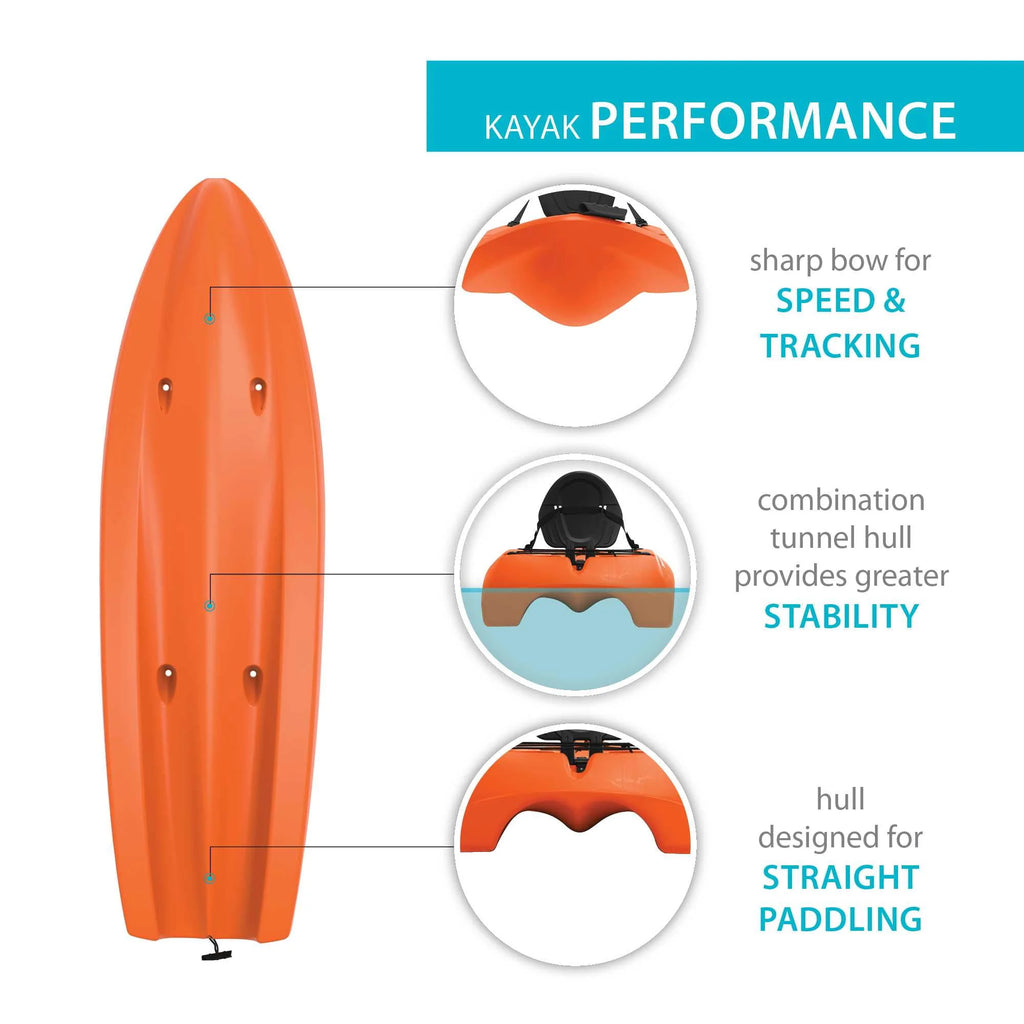 8 Ft. 5 In. Sit-on-top Kayak with Paddle L243090