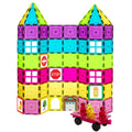Magnetic Tiles Building Set 104 Pastel and Neon H406308