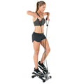 Mini Stepper Step Machine with Resistance Bands and LCD Monitor M813